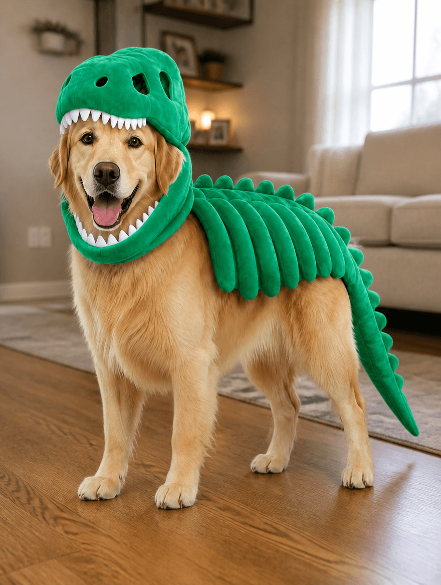 Dino Skeleton Glow Suit 4
